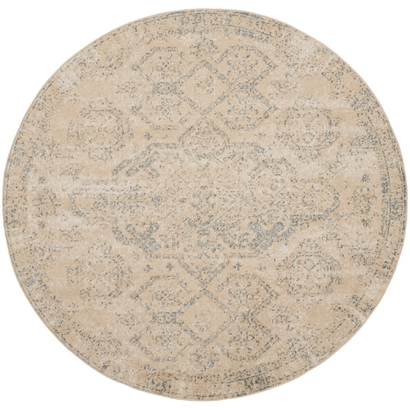 Nourison Tranquil Vintage French Country Contemporary Geometric Area Rug