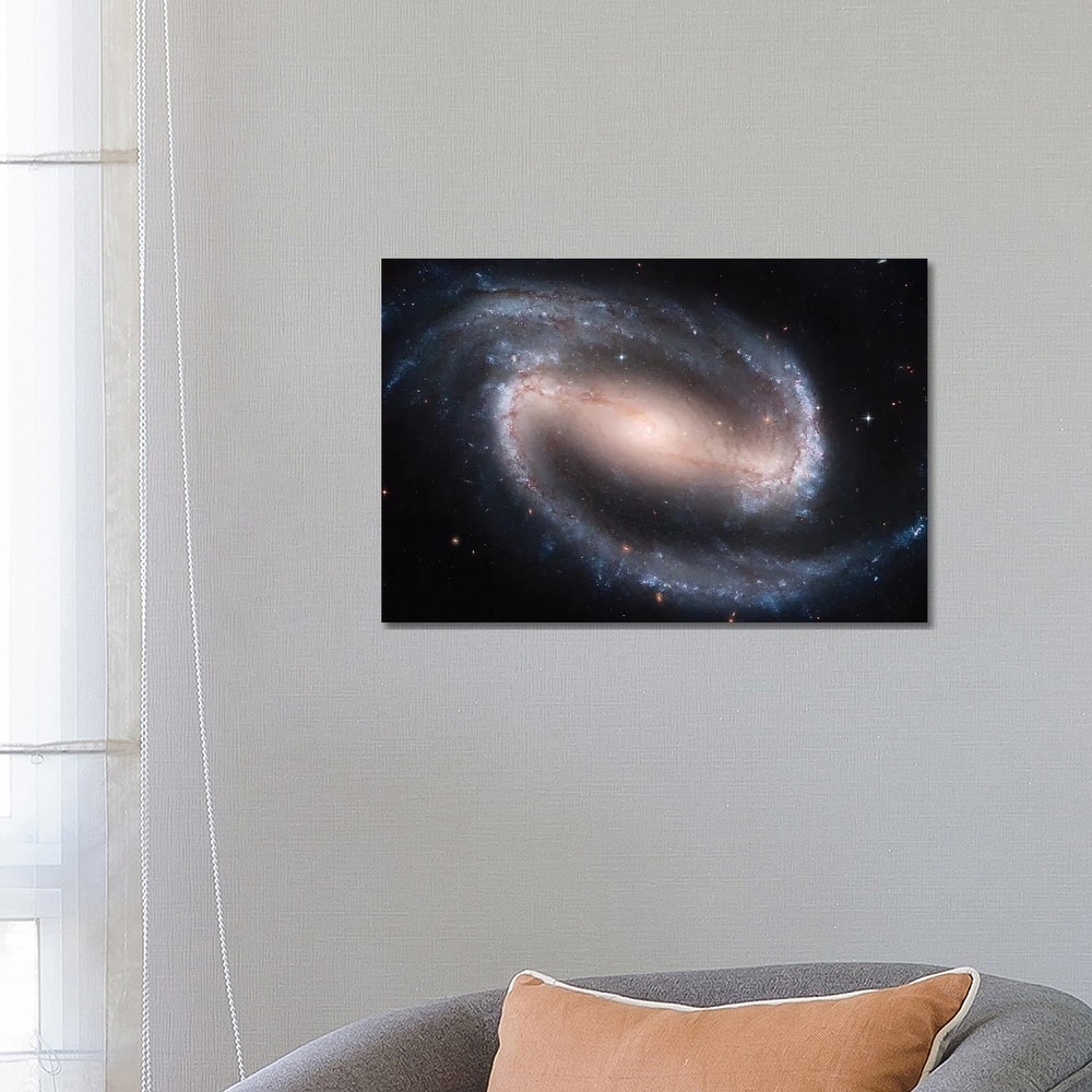 iCanvas "Barred Spiral Galaxy (NGC 1300)" by Stocktrek Images Canvas Print