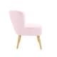 preview thumbnail 14 of 33, Avenue Greene Eden Boucle Kids Accent Chair with Natural Legs