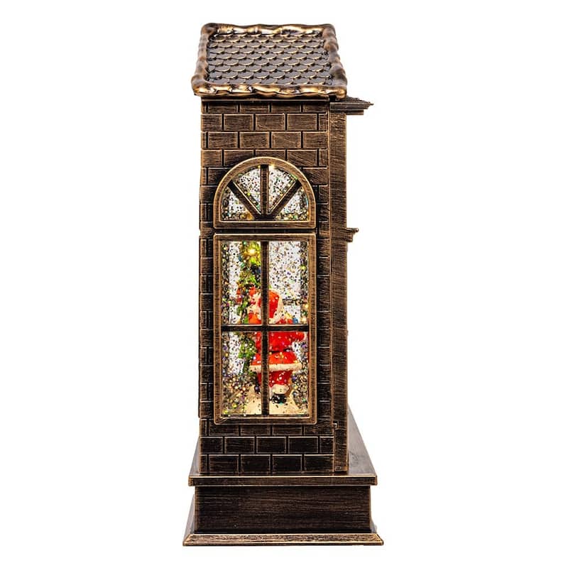 Kurt Adler 10-Inch Battery-Operated LED Lighted Tree Water Lantern