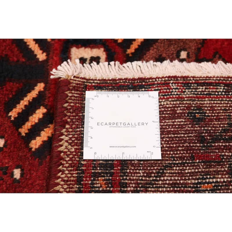 ECARPETGALLERY Hand-knotted Anadol Red Wool Rug - 3'9 x 9'1