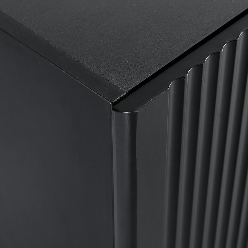 Luxury Fluted TV Stand for TVs Up to 80''