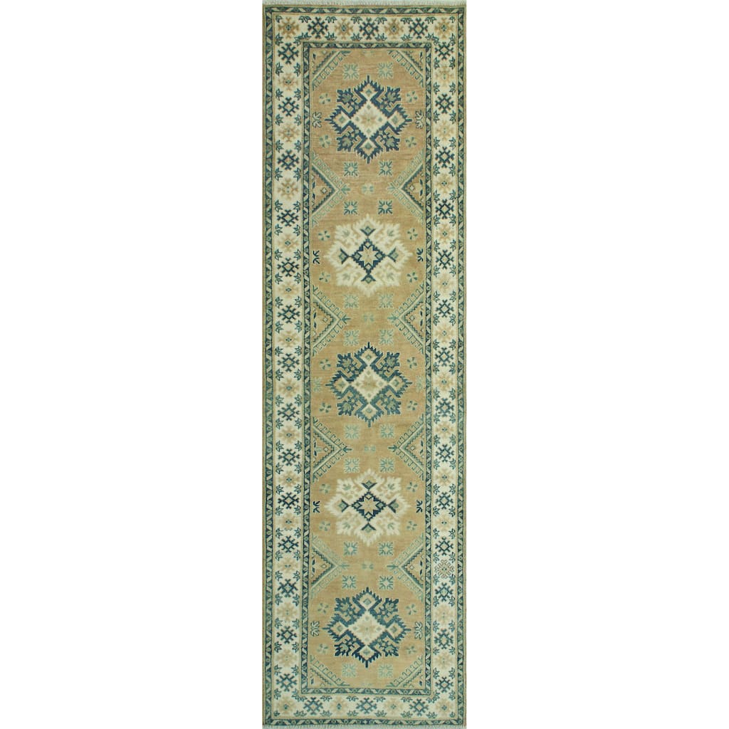 Kazak Karla Rust/Ivory Runner - 2'8" x 9'9"