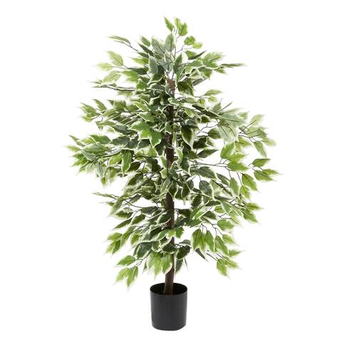 Green Polyester Traditional Artificial Tree