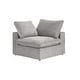preview thumbnail 4 of 18, Modern Linen Sectional Sofa Commix Down Filled Overstuffed Upholstered Couches for Living Room