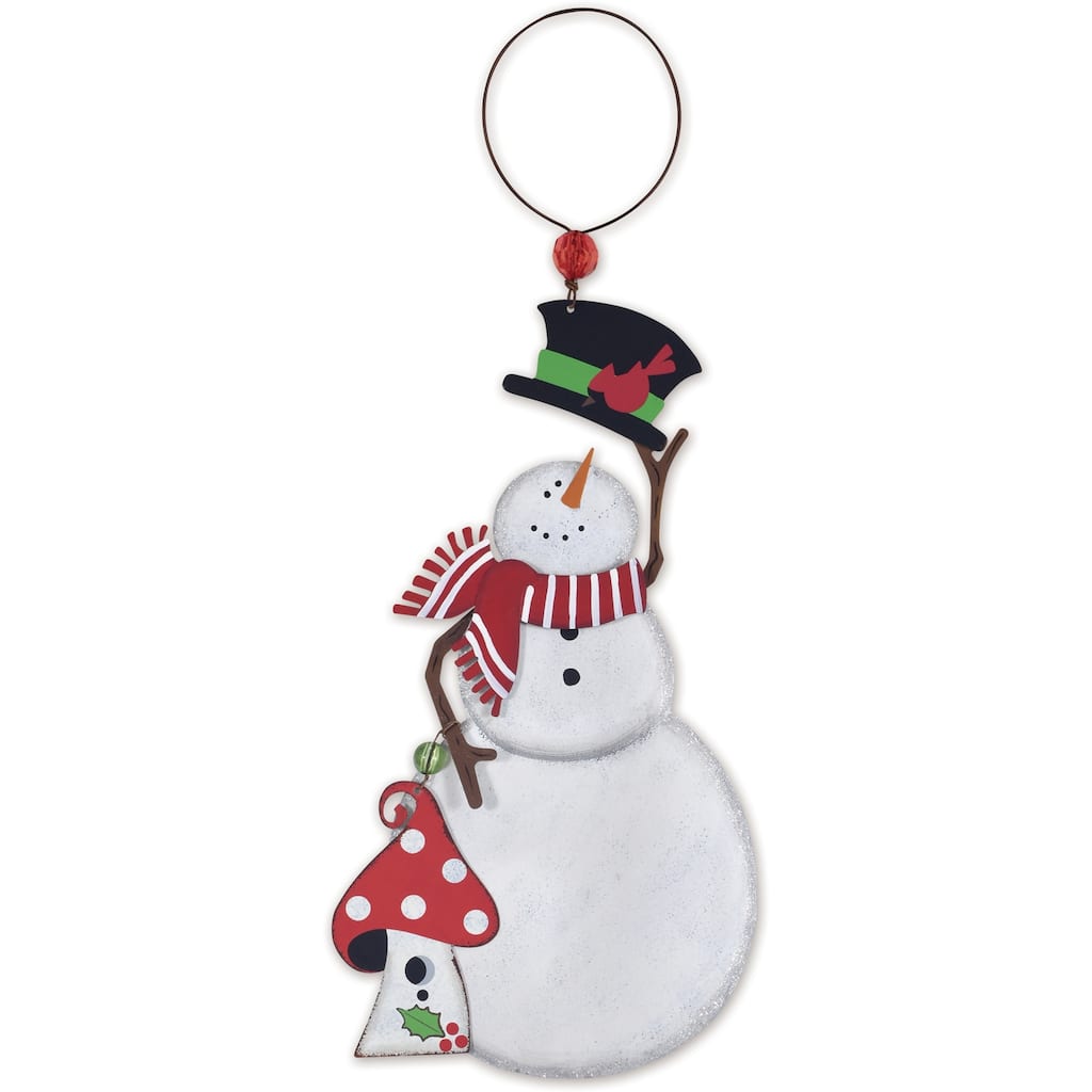 Snowman Ornament -Set of 2
