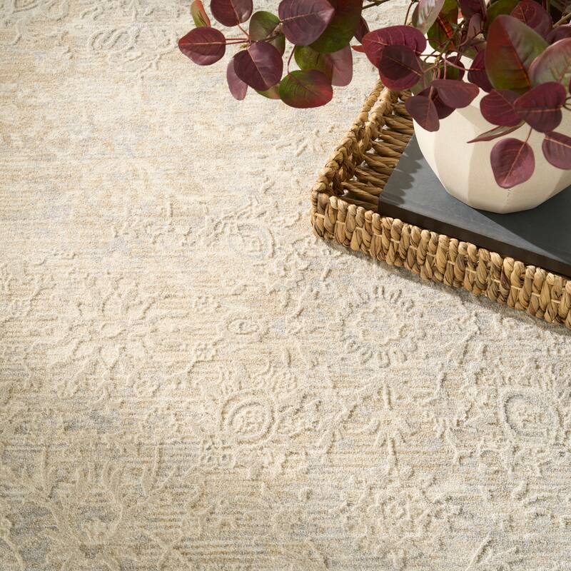 Nourison Home Sultana Indoor only Beige Persian Area Rug