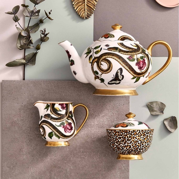 Spode Creatures of Curiosity Tea Pot - 1.1 Litre - Bed Bath