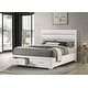 preview thumbnail 5 of 9, Felicity Storage Bed White High Gloss