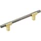 Option Brushed Gold / Black Chrome