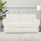 preview thumbnail 143 of 149, Subrtex 9-Piece Stretch Sofa Slipcover Sets with 4 Backrest Cushion Covers and 4 Seat Cushion Covers Loveseat - White