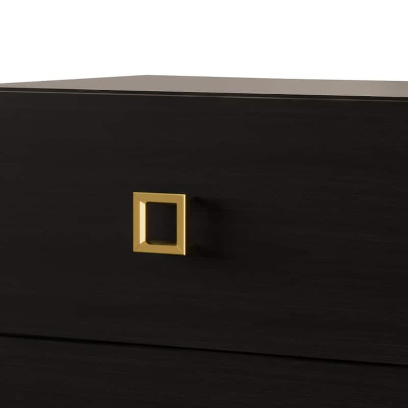 CraftPorch Modern Luxurious 2-Drawers Nightstand