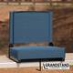 2 Pack 500 lb. Rated Lightweight Stadium Chair-Handle-Padded Seat