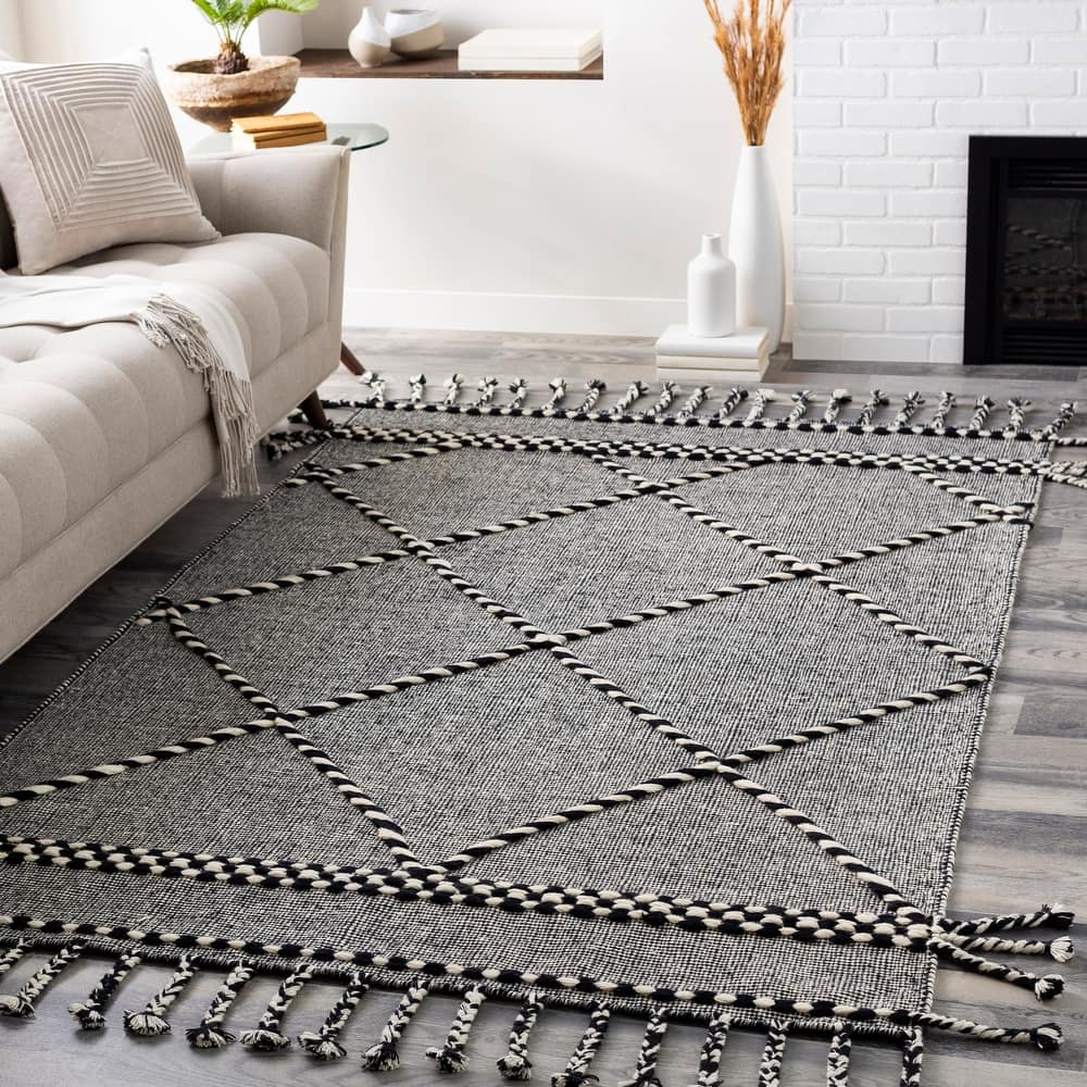 Artistic Weavers Shannen Handmade Wool Scandinavian Tassel Area Rug