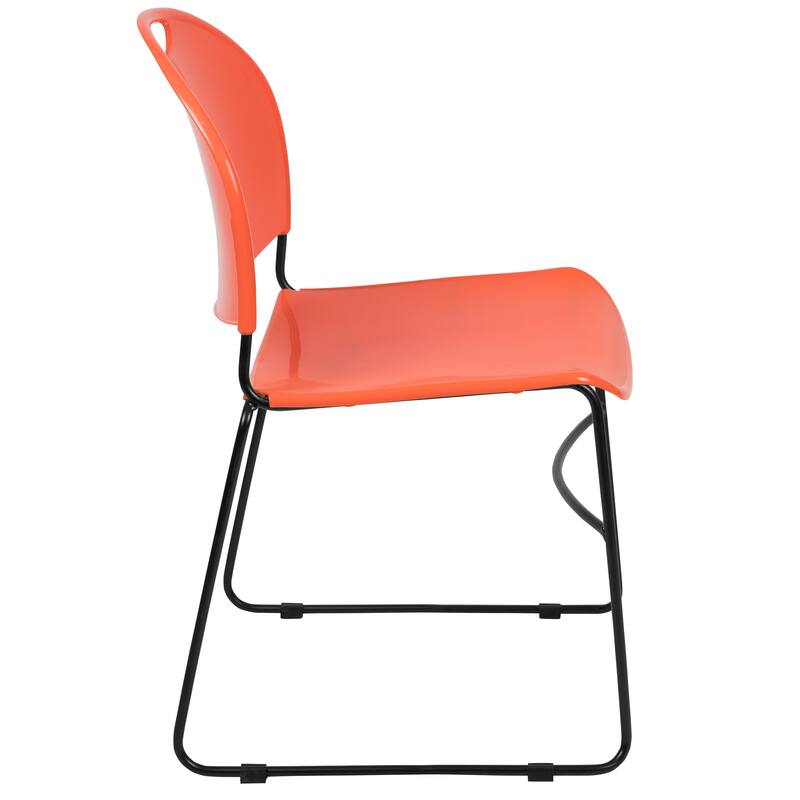 Ultra-compact High-capacity Stacking Metal Chairs (Set of 5)