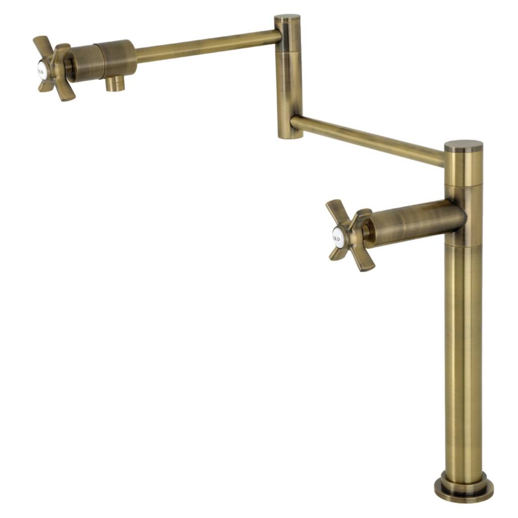 Kingston Brass KS470.ZX Millennium 3 GPM Modern Single Hole Pot Filler