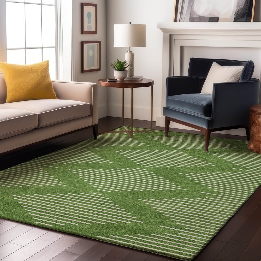 Premium Washable Super Soft Modern Geo Mayfield Rug