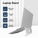 preview thumbnail 2 of 4, Laptop Stand for Desk, Notebook Stand for 10-15.6in Laptops, Tablet