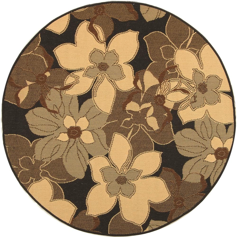 SAFAVIEH Courtyard Habiba Indoor/ Outdoor Waterproof Patio Backyard Rug