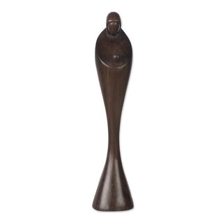 Novica Handmade Mothers Hug Ebony Wood Sculpture - Bed Bath & Beyond