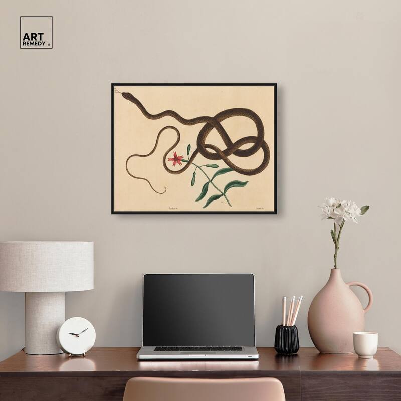 The Coach Whip Snake 1743 Canvas by Art Remedy