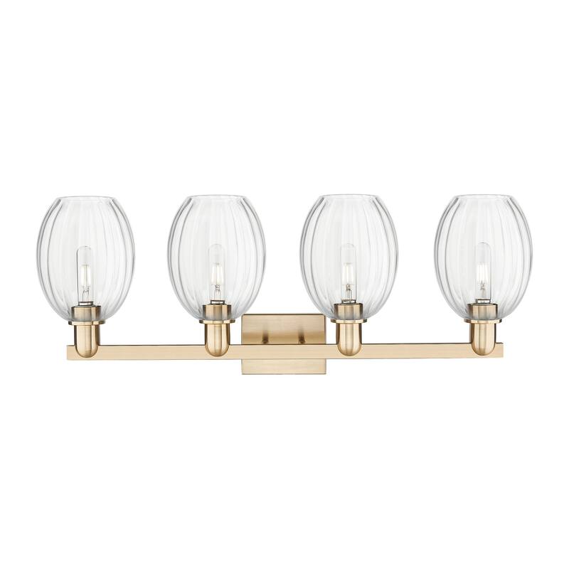 Innovations Lighting Downtown Urban - Preston - 4 Light 36" Bell Shade Bath Vanity Light