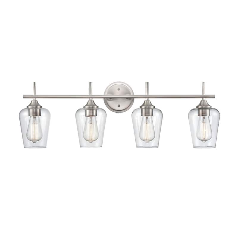 Millennium Lighting Ashford 4 Light 31" Wide Bathroom Vanity Light - Brushed Nickel