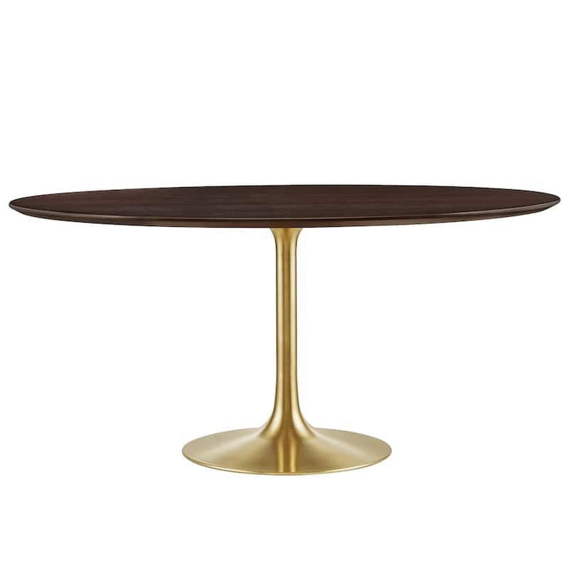 Lippa 60" Round Wood Top Dining Table