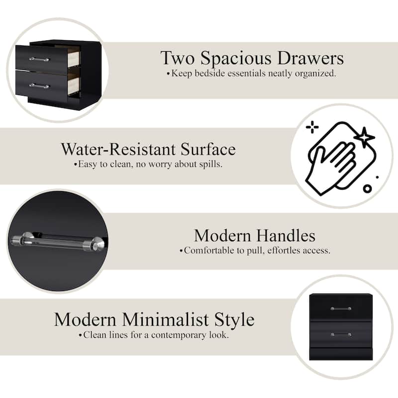 CraftPorch Minimalist Nightstand