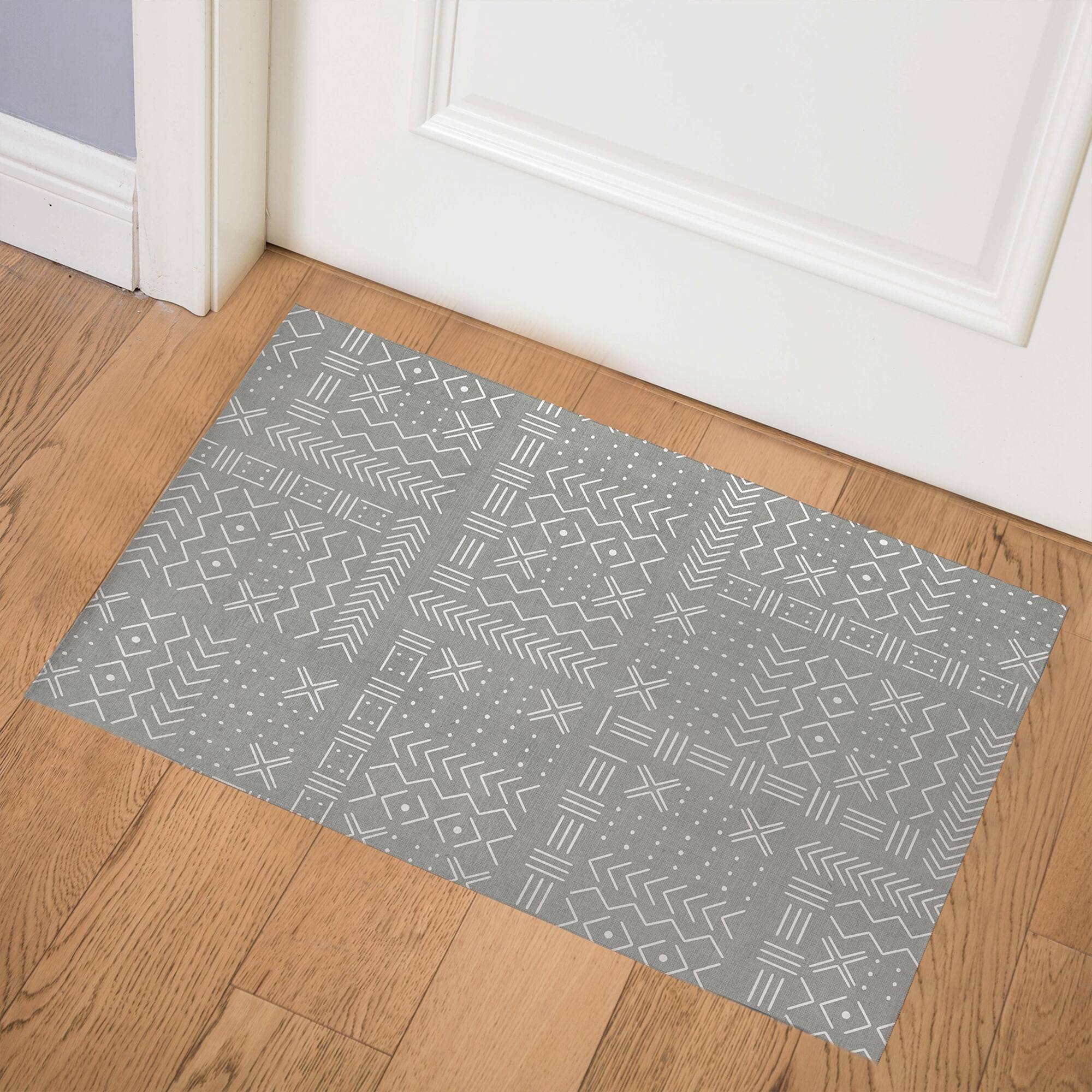 EDAN GREY Doormat By Kavka Designs Bed Bath & Beyond 31258600