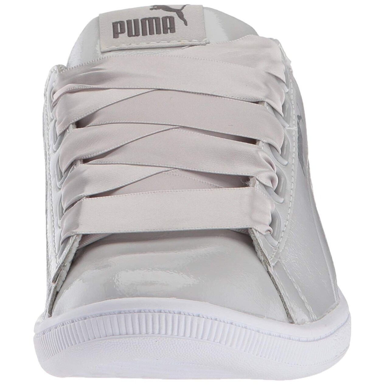 puma vikky platform ribbon p white