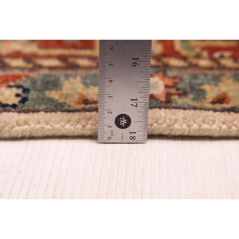 ECARPETGALLERY Hand-knotted Jules Sultane Ivory Wool Rug - 7'11 x 9'10