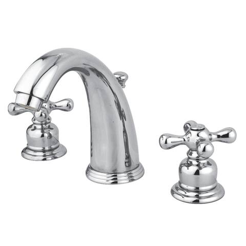 Victorian Deck Mount Widespread Bathroom Faucet