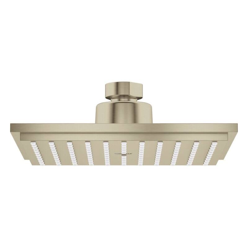 Grohe Euphoria 1.8 GPM Single Function Rain Shower Head with EcoJoy, - Brushed Nickel Infinity