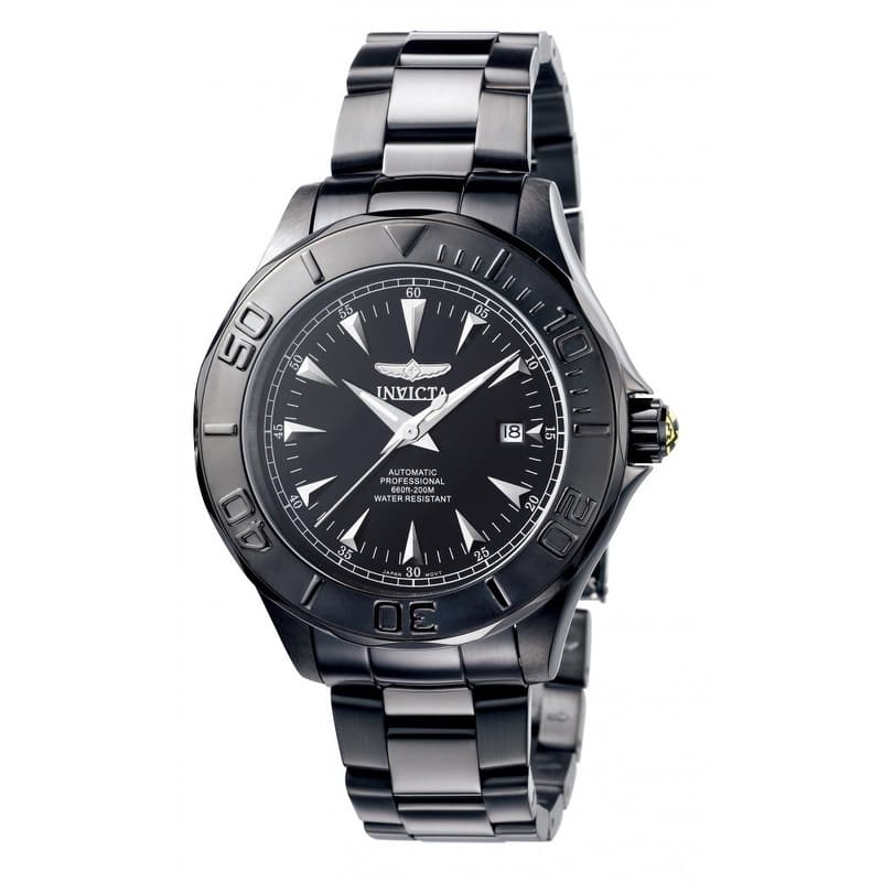 Invicta Men's 7114 Signature Automatic 3 Hand Black Dial Watch