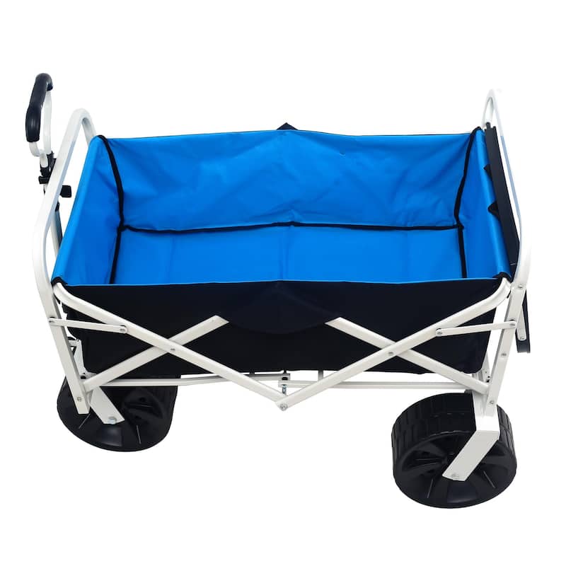 Modern Folding Wagon, Garden Shopping Beach Cart