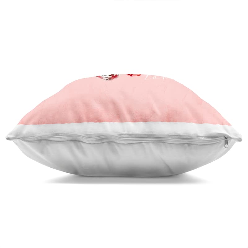 Stupell Disco Sequin Strawberries Decorative Printed Throw Pillow Design by Kim Allen