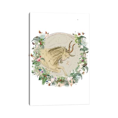 iCanvas "Capricorn Horoscope" by Natalie Ryan Canvas Print