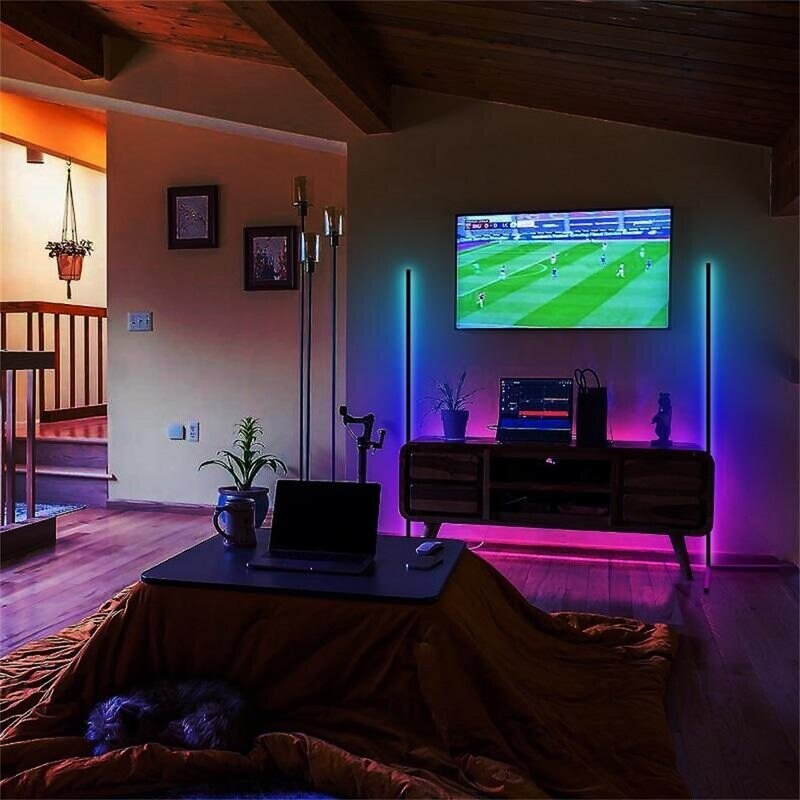 Minimalism RGB Corner Floor Lamp Set Of 2 On Sale Bed Bath Beyond 34864275