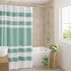 preview thumbnail 60 of 130, Madison Park Spa Waffle Shower Curtain with 3M Treatment