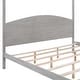 preview thumbnail 6 of 20, King Size Canopy Platform Kids Bed Frame with Headboard & Support Legs, Safety Guaranteed, Easy to Assemble, Grey Wash