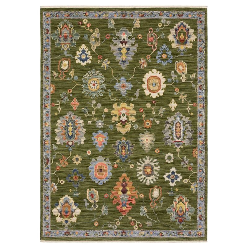 HomeRootsOriental Traditional Rectangle Area Rug