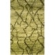 preview thumbnail 54 of 57, SAFAVIEH Retro Medina Modern Abstract Distressed Rug 5'3" x 8' - Green/Dark Green - Rectangle