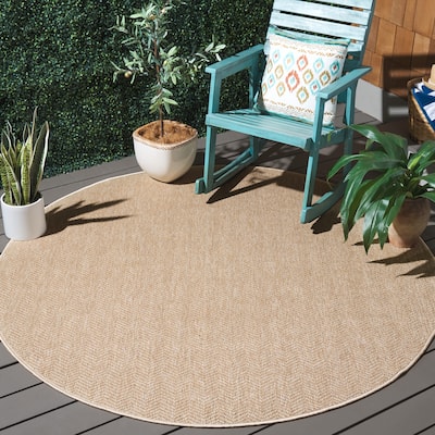 SAFAVIEH Sisal All-Weather Claris Transitional Indoor/Outdoor Rug