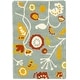 preview thumbnail 10 of 43, SAFAVIEH Handmade Soho Ingken Floral N.Z. Wool Rug 2' x 3' - Light Blue/Multi - Rectangle