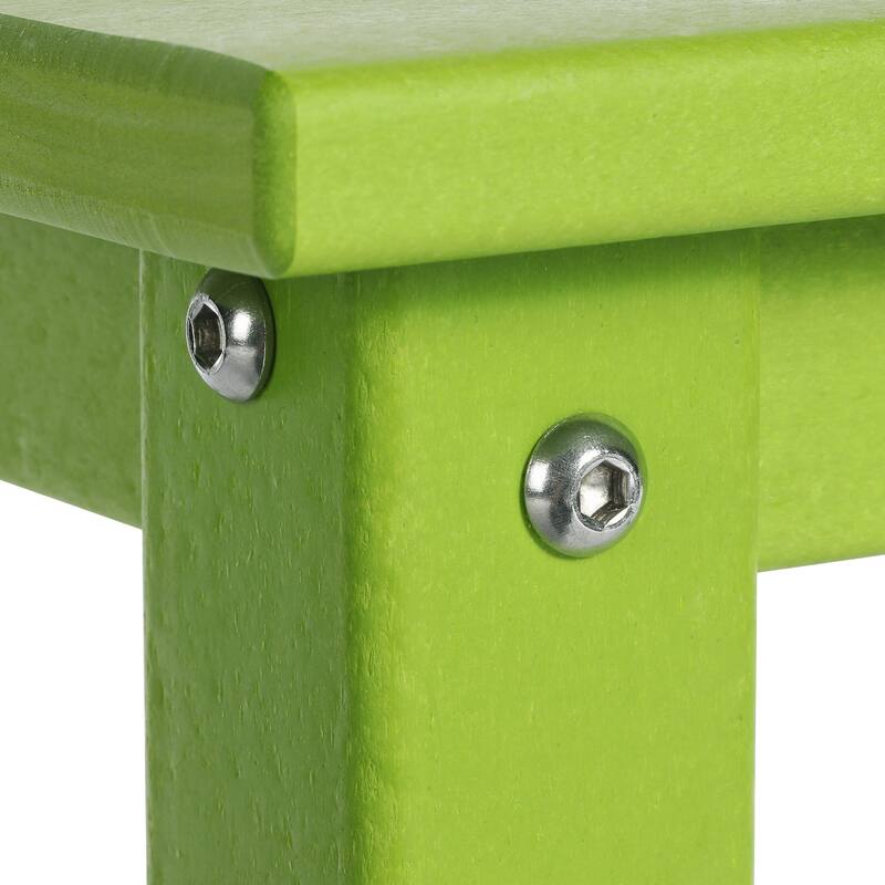 Polytrends Laguna Kids Outdoor 31" Square Poly Dining Table
