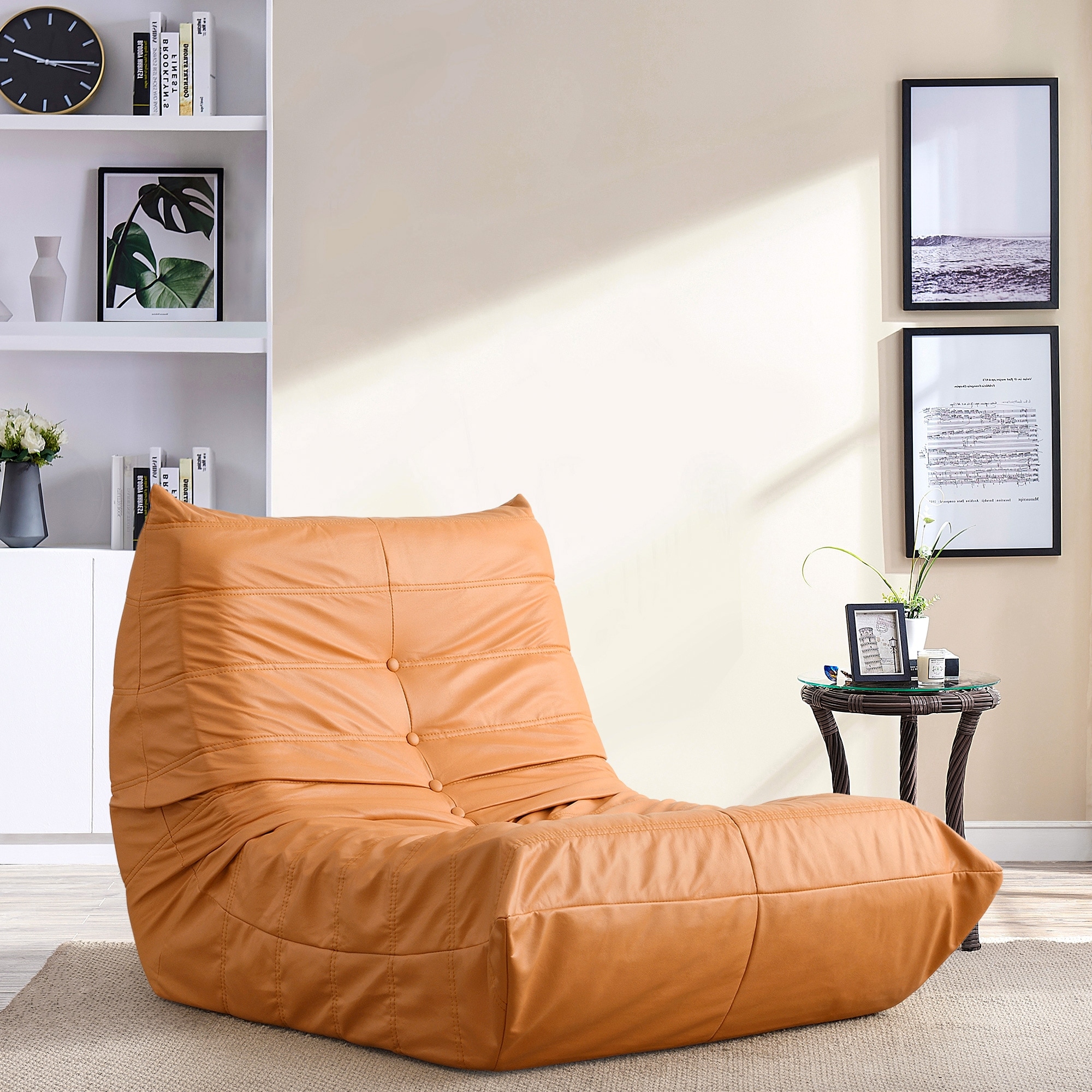 Buy Comfy XL Bean Bag in Black Colour upto 40% Discount | Godrej Interio