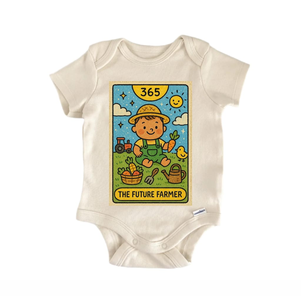 Future Farmer Tarot - Baby Bodysuit