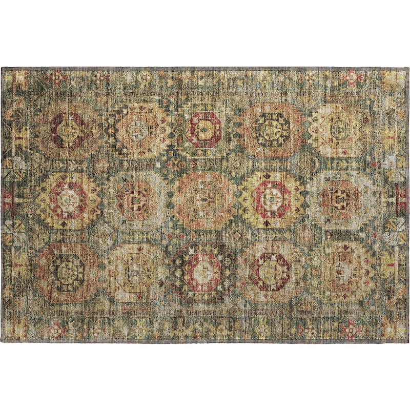 Premium Washable Super Soft Traditional Global Mayfield Rug