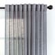 preview thumbnail 11 of 29, Chanasya Textured Kitchen Bedroom Semi-Sheer Window Curtain Panel Pair (Set of 2) W52 x H108 Inches - Gray